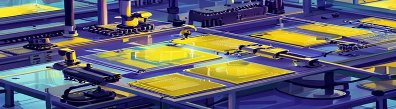 Semiconductor fabrication cleanroom with lithography machines and wafer processing equipment